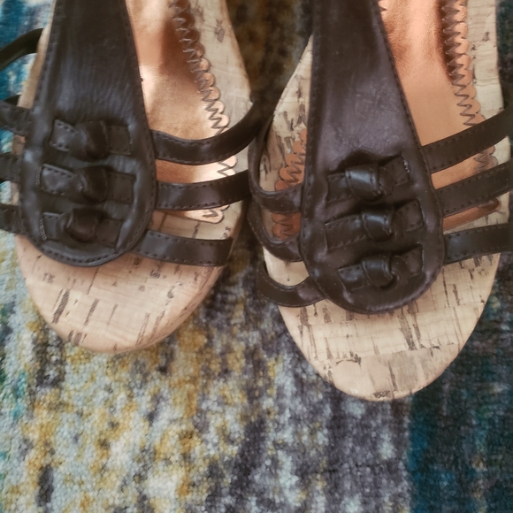 Unlisted Cork Wedge Sandals - Picture 5 of 15
